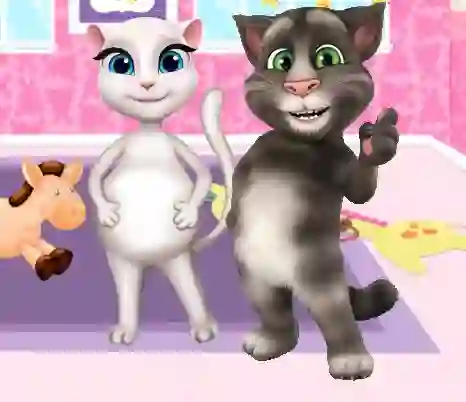 Oyunu Preganat Kitty Room Decor çevrimiçi