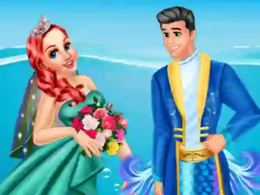 Oyunu Ariel & Eric Wedding çevrimiçi