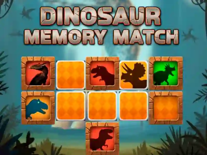 Oyunu Dinosaur Memory Match çevrimiçi