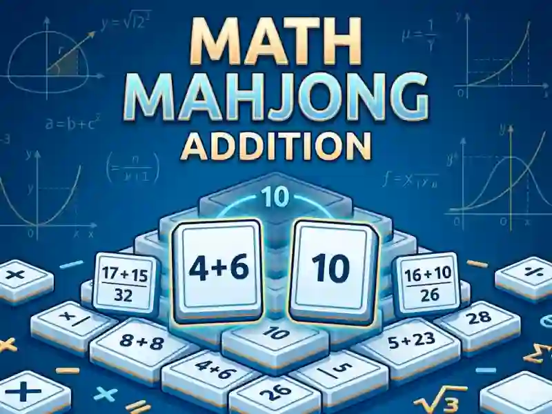 Oyunu Math Mahjong Addition çevrimiçi