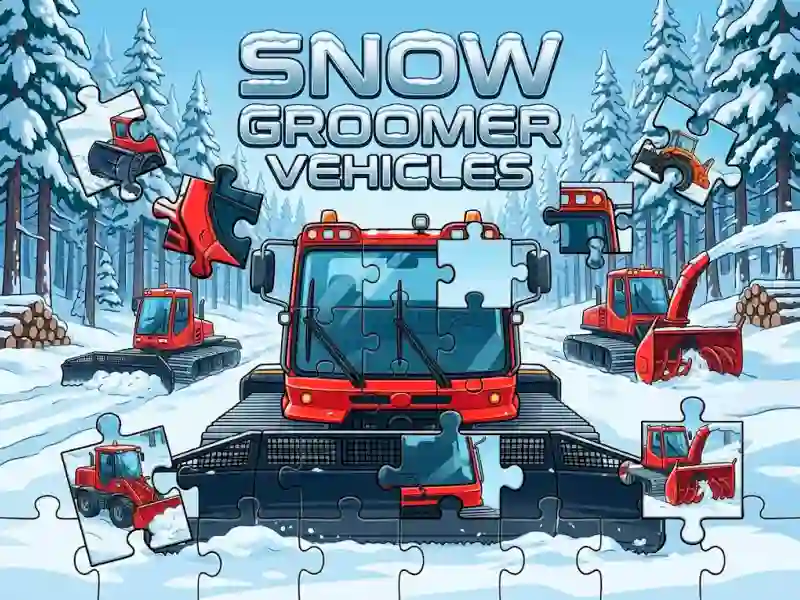 Oyunu Snow Groomer Vehicles çevrimiçi