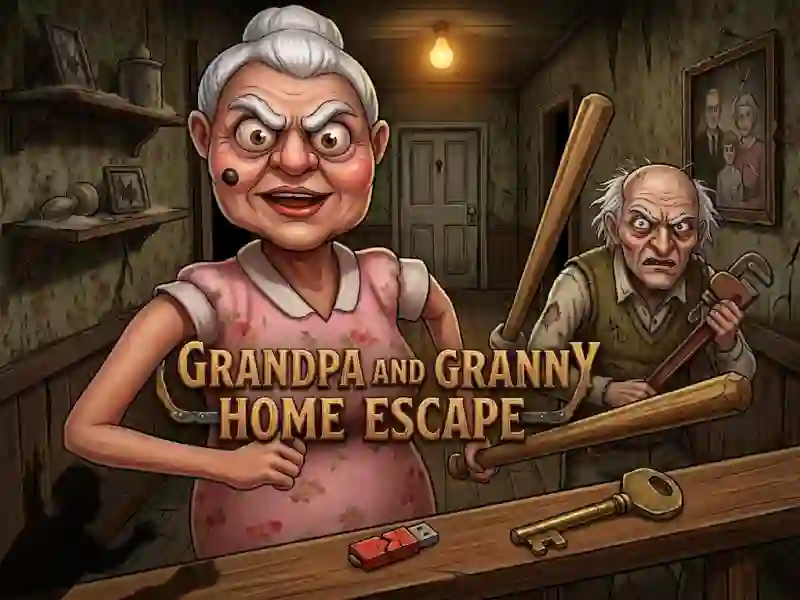 Oyunu Grandpa And Granny Home Escape çevrimiçi