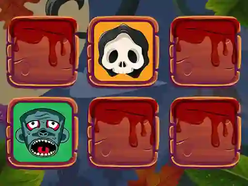 Oyunu Halloween Faces Memory çevrimiçi