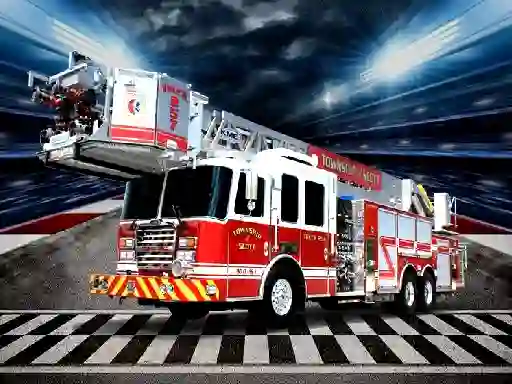 Oyunu Fire Trucks Puzzle çevrimiçi