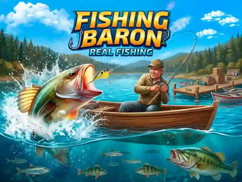 Oyunu Fishing Baron Real Fishing çevrimiçi