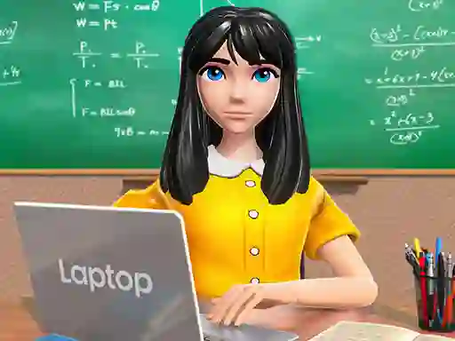 Oyunu School Teacher Game School Day çevrimiçi