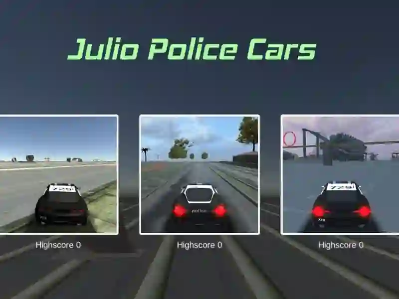Oyunu Julio Police Cars çevrimiçi