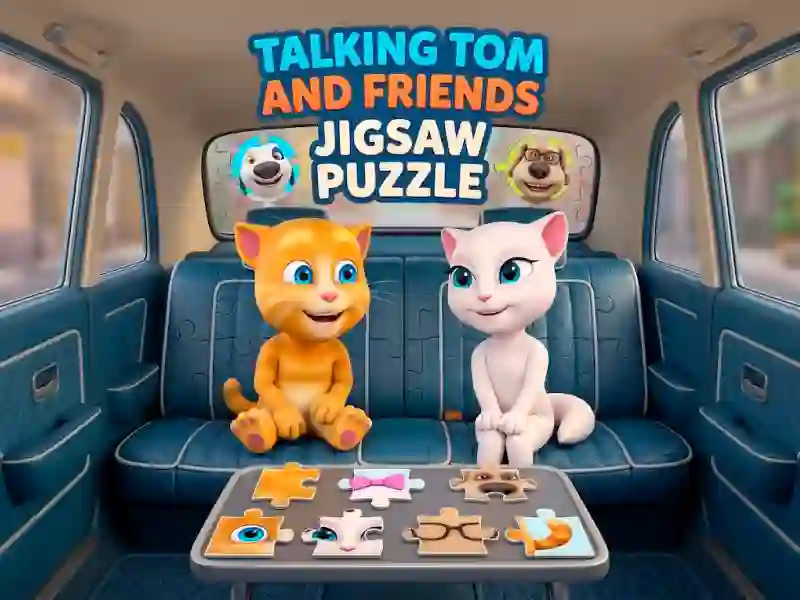 Oyunu Talking Tom and Friends Jigsaw Puzzle çevrimiçi