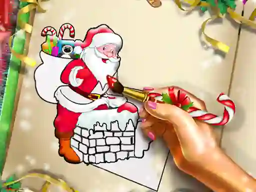 Oyunu Santa Christmas Coloring çevrimiçi