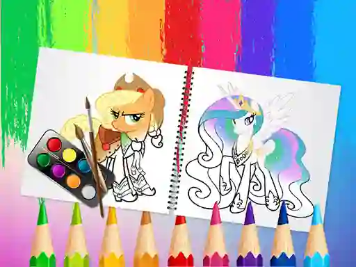 Oyunu Sweet Pony Coloring Book çevrimiçi