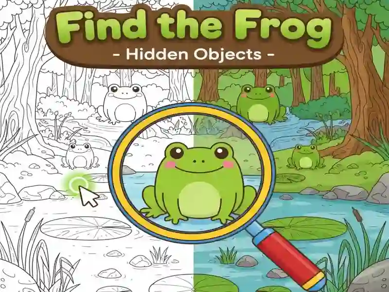 Oyunu Find the Frog Hidden Objects çevrimiçi