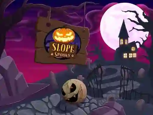 Oyunu Slope Spooky çevrimiçi