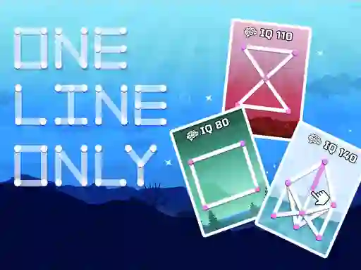 Oyunu One Line Only Dot To Dot çevrimiçi