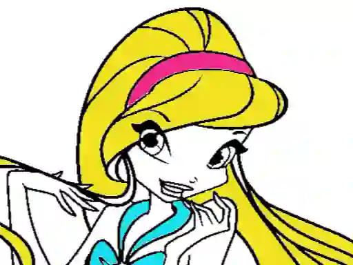 Oyunu Winx Coloring book çevrimiçi