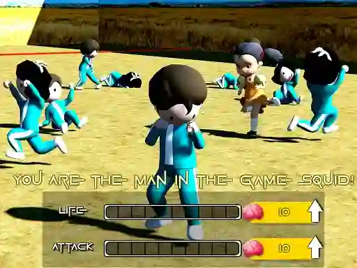 Oyunu Squid Game Crowd çevrimiçi
