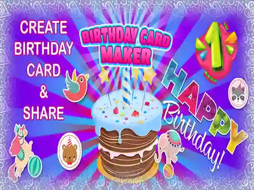 Oyunu Birthday Card Maker çevrimiçi