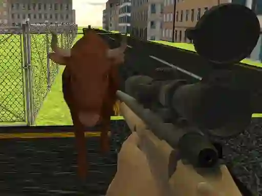 Oyunu Angry Bull Shooter çevrimiçi