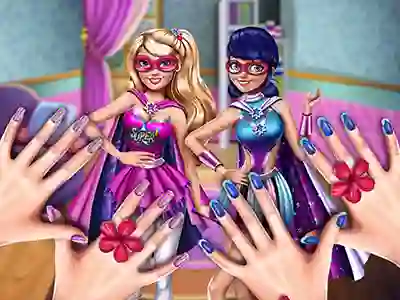 Oyunu Princess Superheroes: Beauty Salon çevrimiçi