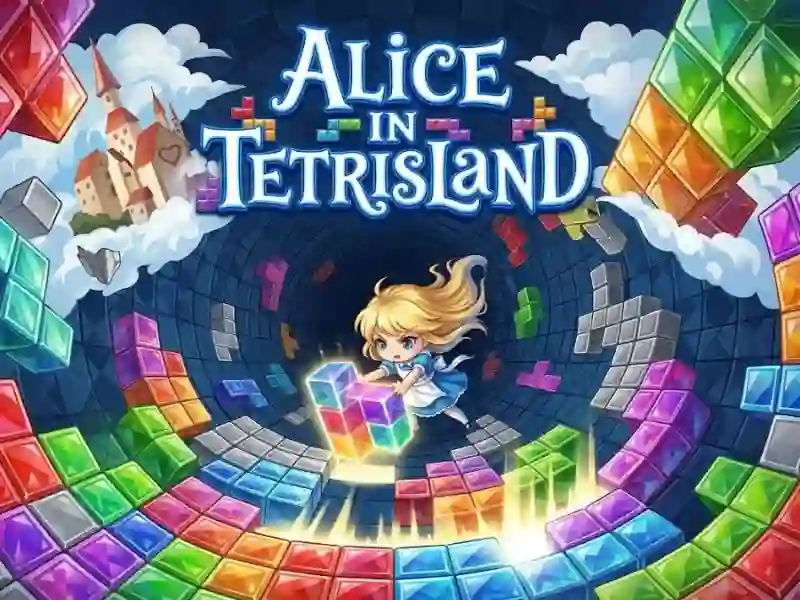 Oyunu Alice in Tetrisland çevrimiçi