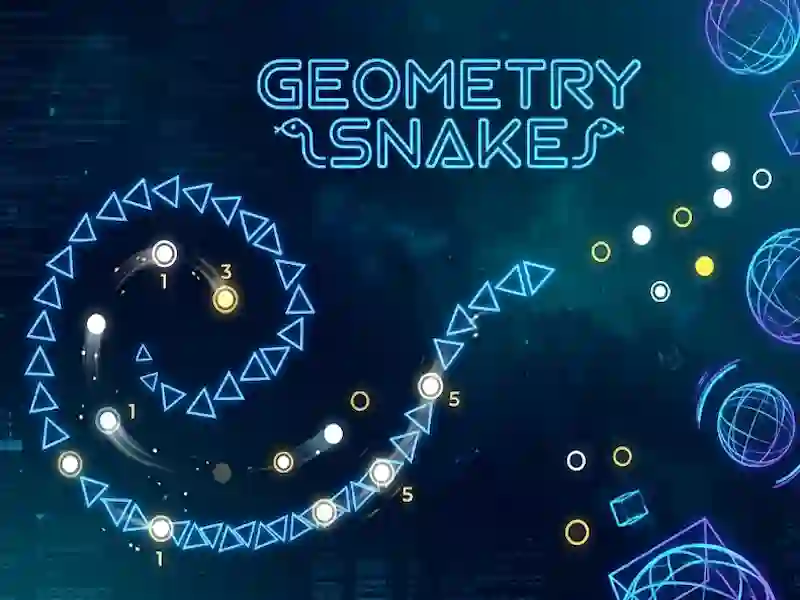 Oyunu Geometry Snake çevrimiçi