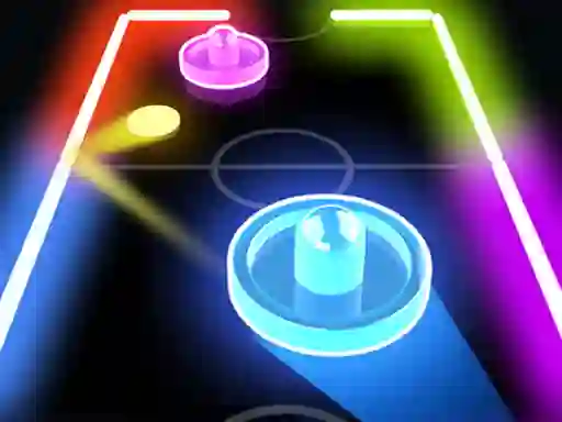 Oyunu Glow Hockey HD çevrimiçi