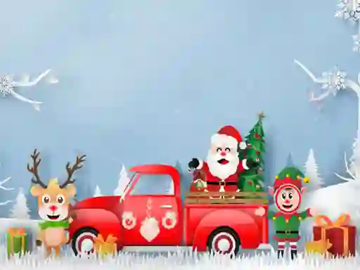 Oyunu Christmas Trucks Differences çevrimiçi