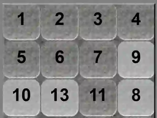 Oyunu Classic Sliding Numbers çevrimiçi