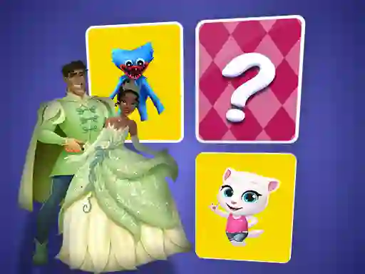 Oyunu The Princess and the Frog Memory Card Match çevrimiçi