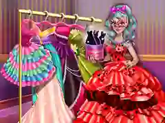Oyunu Dove Carnival Dolly Dress Up çevrimiçi