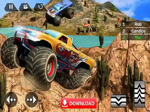 Oyunu Racing Monster Truck çevrimiçi