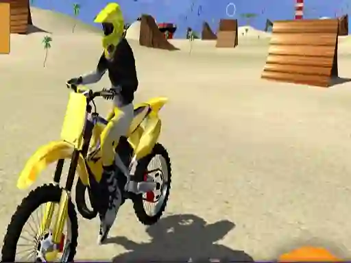 Oyunu Motor Cycle Beach Stunt çevrimiçi