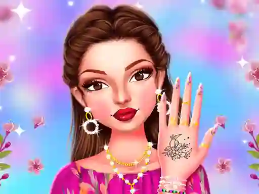 Oyunu Celebrity Spring Manicure Design çevrimiçi