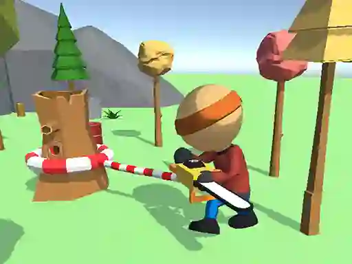 Oyunu Wood Man Cutter çevrimiçi