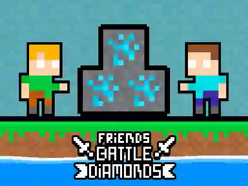 Oyunu Friends Battle Diamonds çevrimiçi