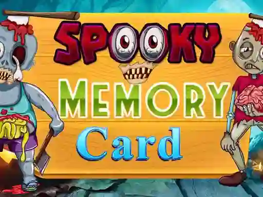 Oyunu Spooky Memory Card çevrimiçi