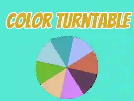 Oyunu Color Turntable çevrimiçi