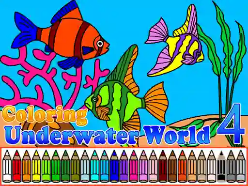 Oyunu Coloring Underwater World 4 çevrimiçi