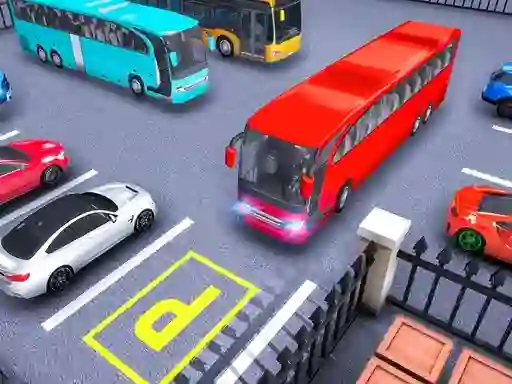 Oyunu Real Bus Parking Pick and Drop çevrimiçi