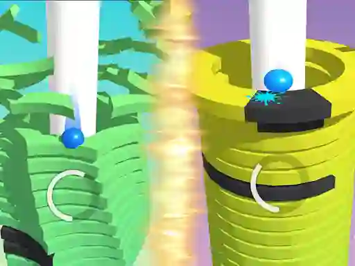 Oyunu Stack Ball Helix çevrimiçi