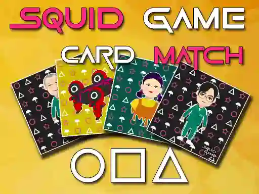 Oyunu Squid Game Memory Card Match çevrimiçi
