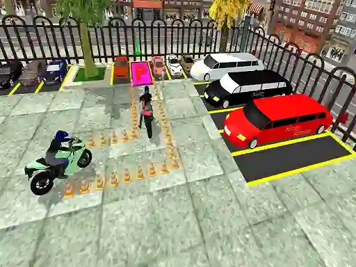 Oyunu Advance Bike Parking çevrimiçi