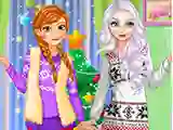 Oyunu Princesses X-Mas Tree Fashion çevrimiçi