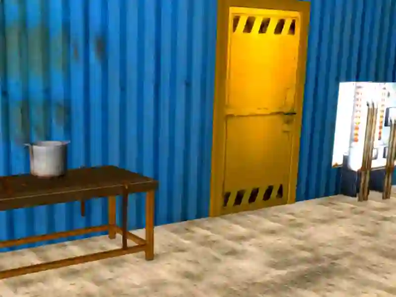 Oyunu Blue Warehouse Escape çevrimiçi