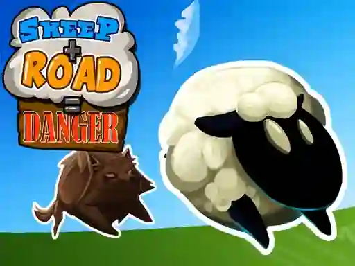 Oyunu Sheep + Road u003d Danger çevrimiçi