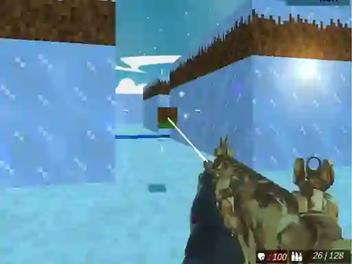 Oyunu Blocky Swat Shooting Iceworld Multiplayer çevrimiçi
