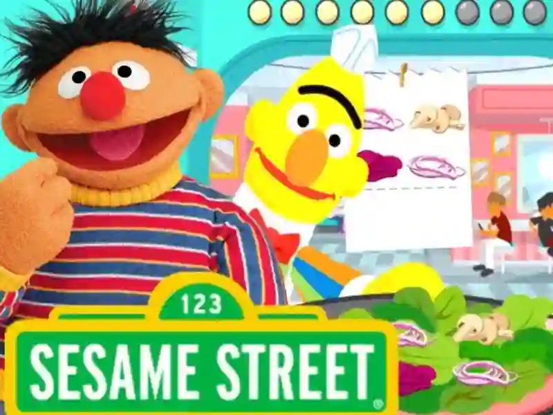 Oyunu 123 Sesame Street: Super Salad Diner çevrimiçi