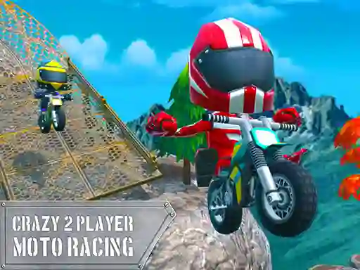 Oyunu Crazy 2 Player Moto Racing çevrimiçi