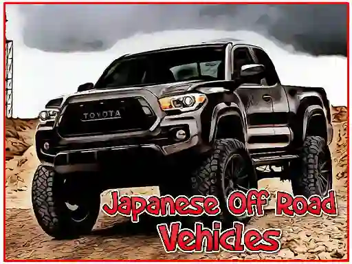 Oyunu Japanese Off Road Vehicles çevrimiçi