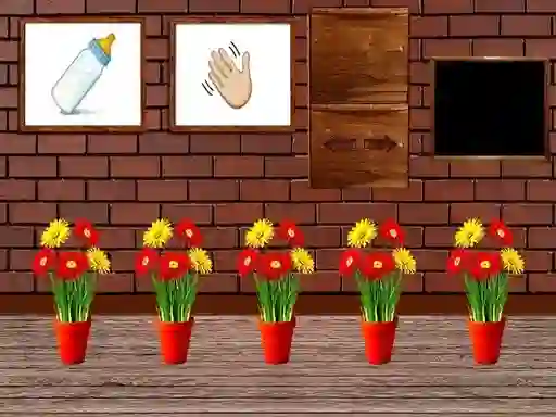 Oyunu Flower House Escape çevrimiçi