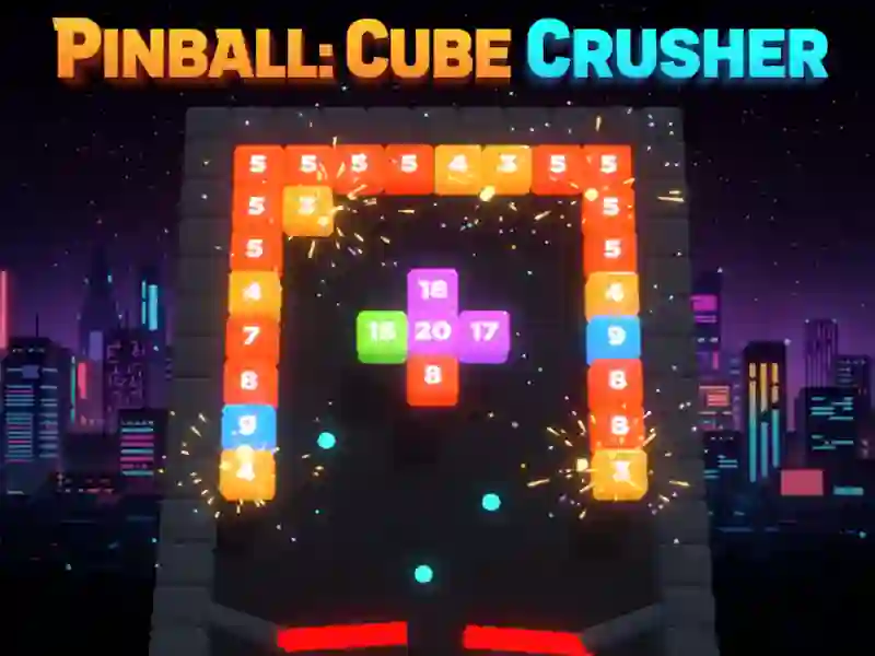 Oyunu Pinball: Cube Crusher çevrimiçi